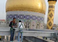 آغاز عملیات طرح تسقیف حرم مطهر حضرت عباس(ع);تصاویر