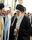 علماي برجسته قم به استقبال رهبر معظم انقلاب رفتند